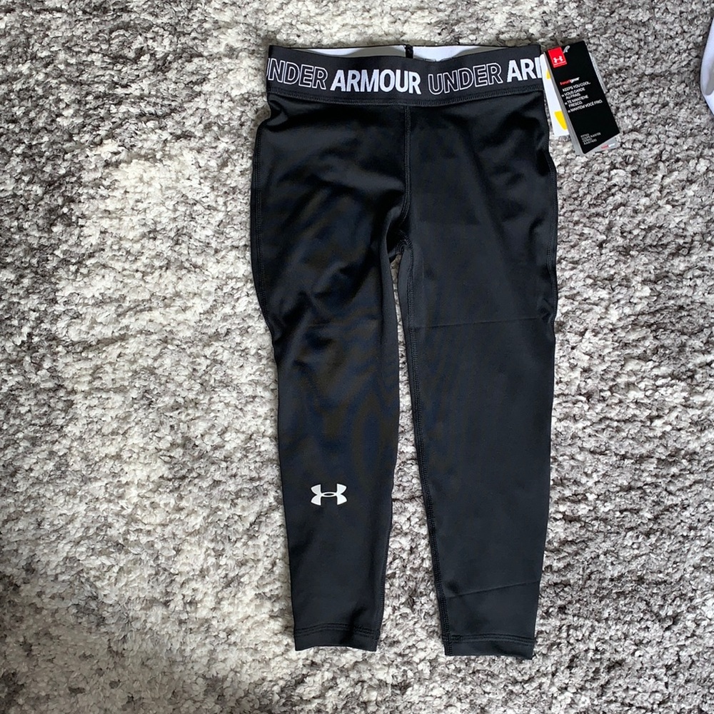 Girls Under Armour Leggings Size YSM